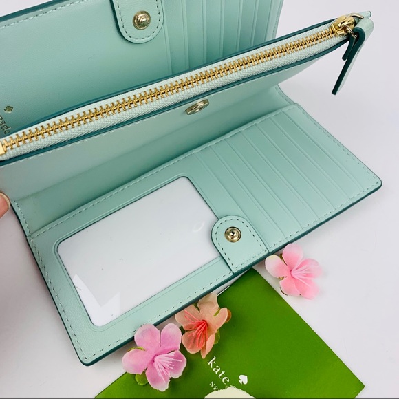 🌸Kate Spade Misty Mint Wallet | Patterson Drive - Picture 5 of 8